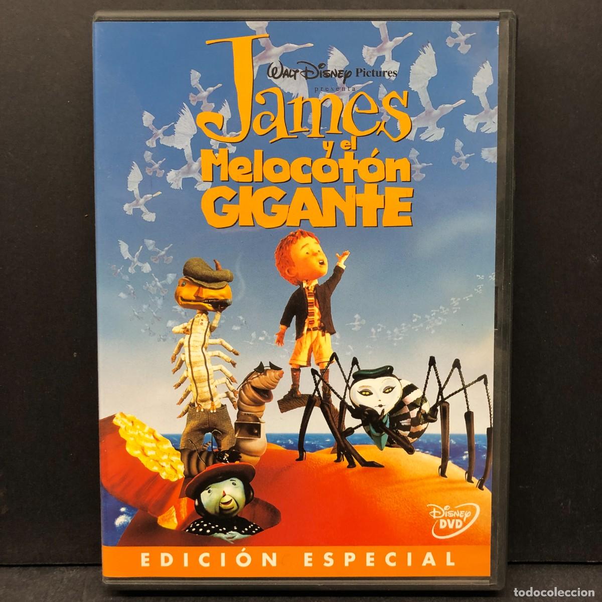 Cinema: JAMES Y EL MELOCOT&Oacute;N GIGANTE - WALT DISNEY - EDICI&Oacute;N ESPECIAL - PEL&Iacute;CULA - DVD / 6741
