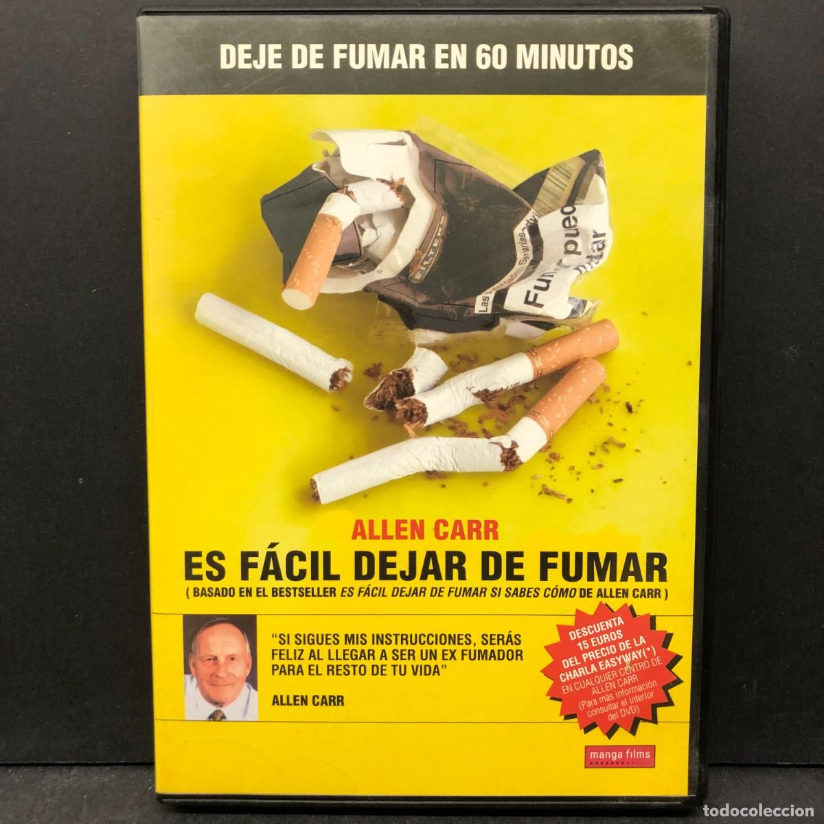 Cine: ES F&Aacute;CIL DEJAR DE FUMAR - ALLEN CARR - DEJE DE FUMAR EN 60 MINUTOS - PEL&Iacute;CULA - DVD / 6747
