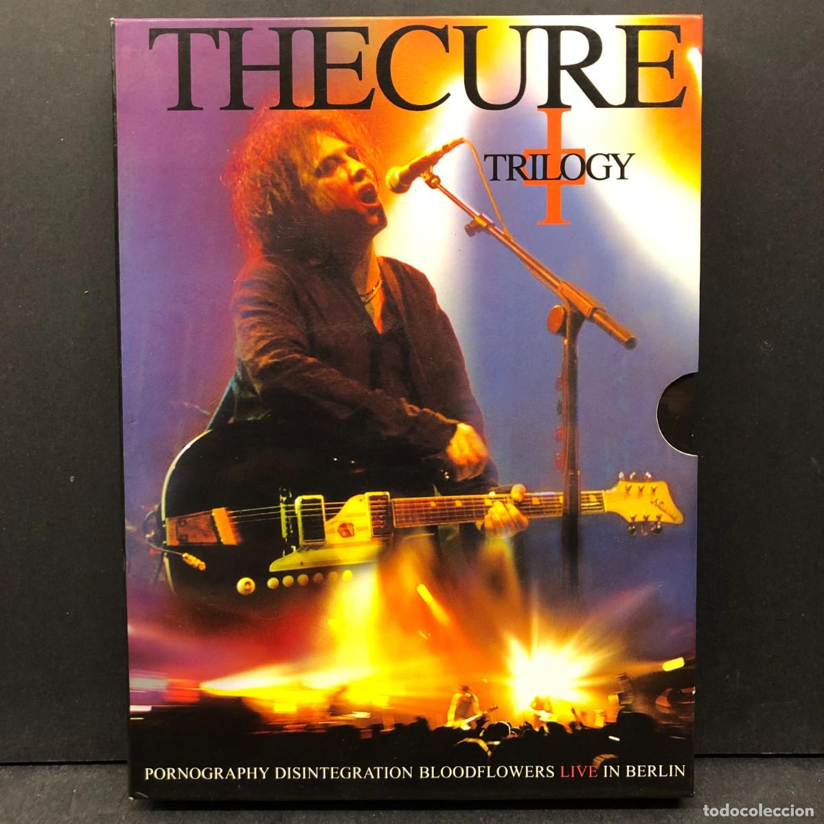 Cine: THE CURE - TRILOGY - PORNOGRAPHY DISINTEGRATION BLOODFLOWERS LIVE IN BERLIN - PEL&Iacute;CULA - DVD / 6748