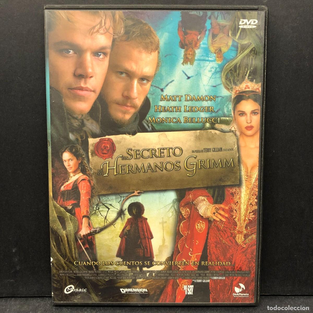 Cine: EL SECRETO DE LOS HERMANOS GRIMM - TERRY GILLIAM, MATT DAMON, HEATH LEDGER - PEL&Iacute;CULA - DVD / 6755