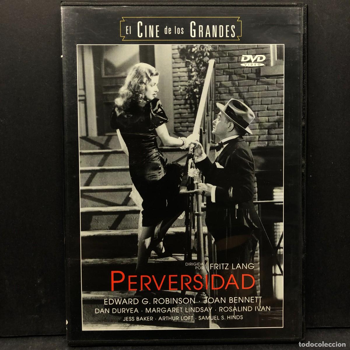 Cine: PERVERSIDAD - FRITZ LANG - EL CINE DE LOS GRANDES - PEL&Iacute;CULA - DVD / 6758