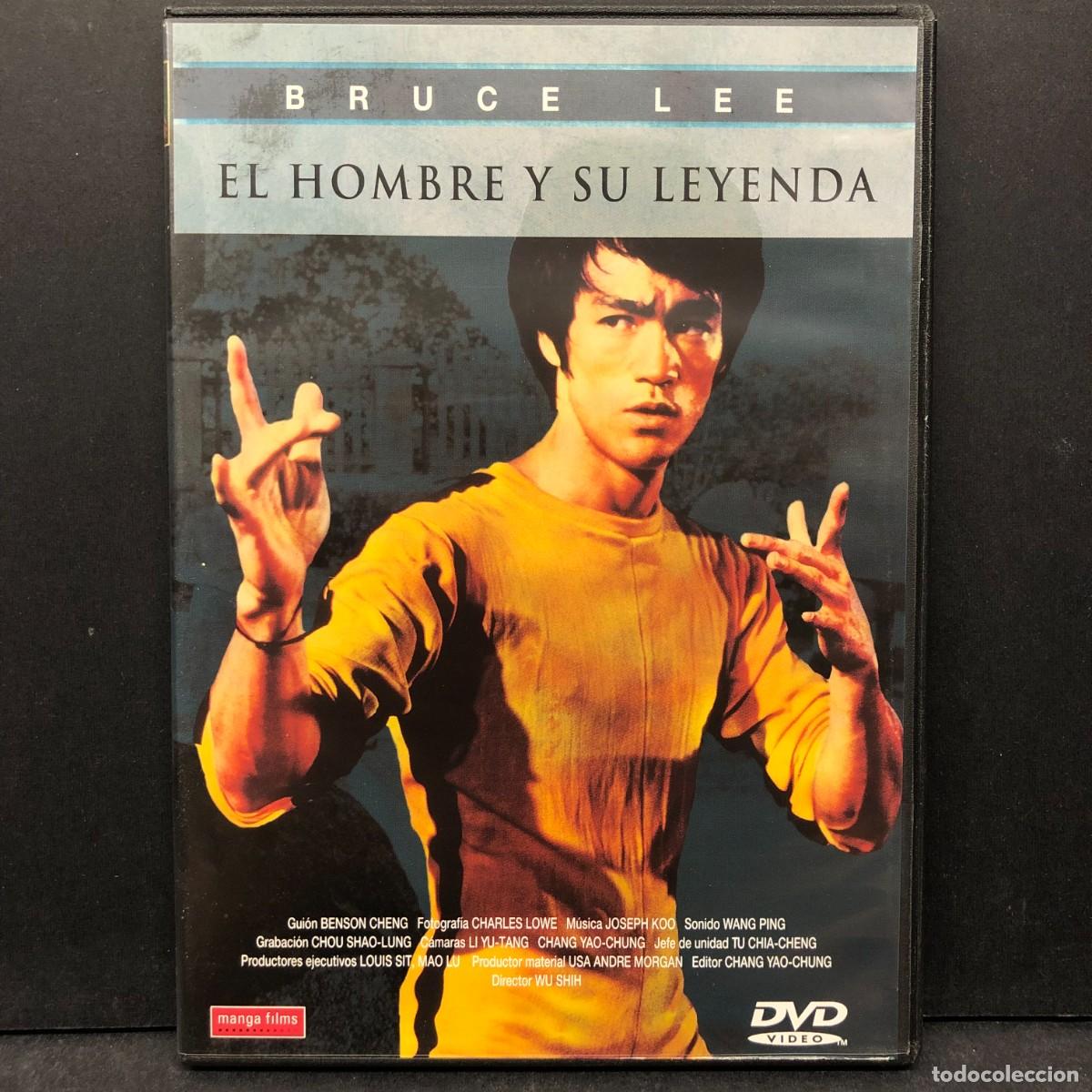 Cine: EL HOMBRE Y SU LEYENDA - BRUCE LEE - PEL&Iacute;CULA - DVD / 6759