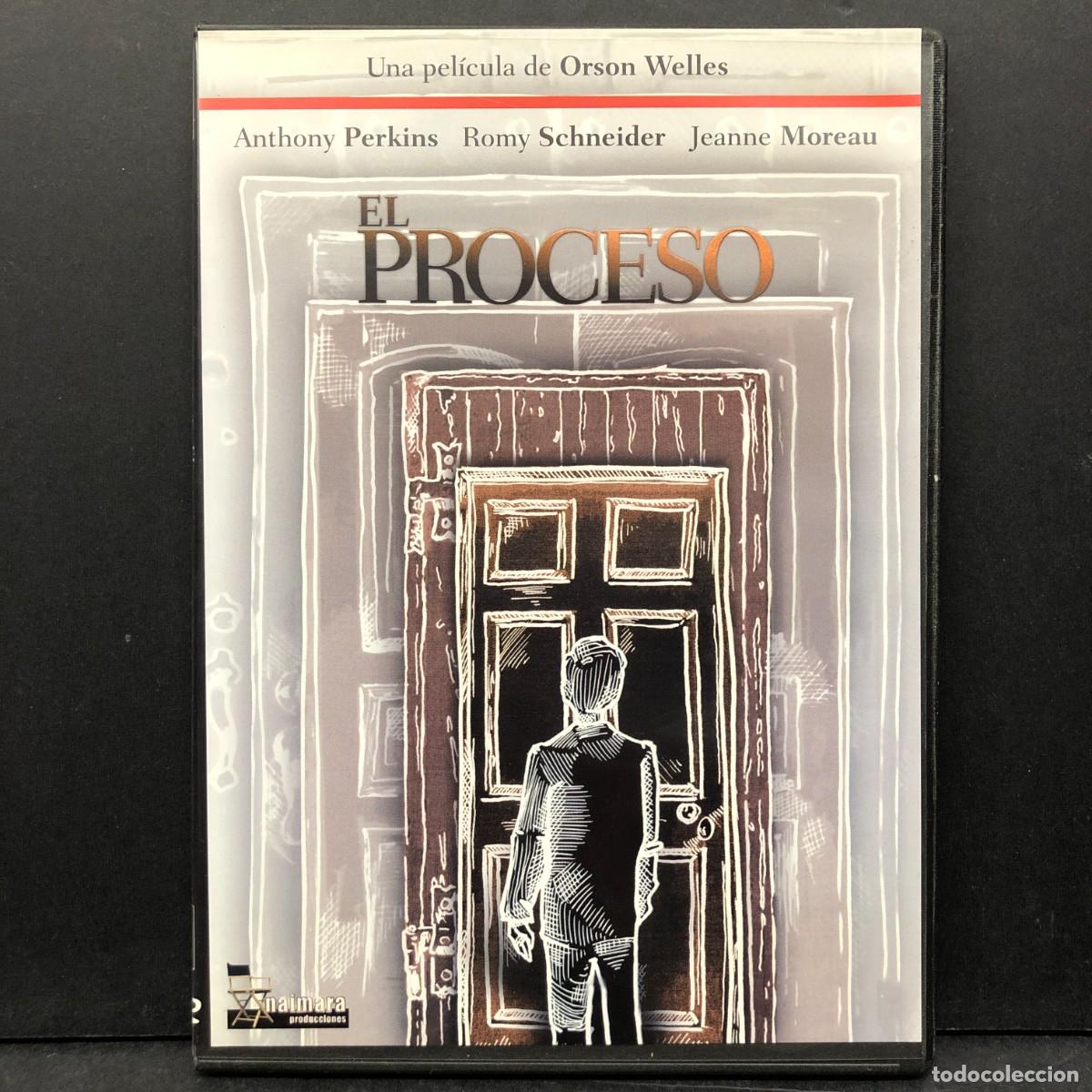Cine: EL PROCESO - ORSON WELLES - ANTHONY PERKINS, ROMY SCHNEIDER, JEANNE MOREAU - PEL&Iacute;CULA - DVD / 6768