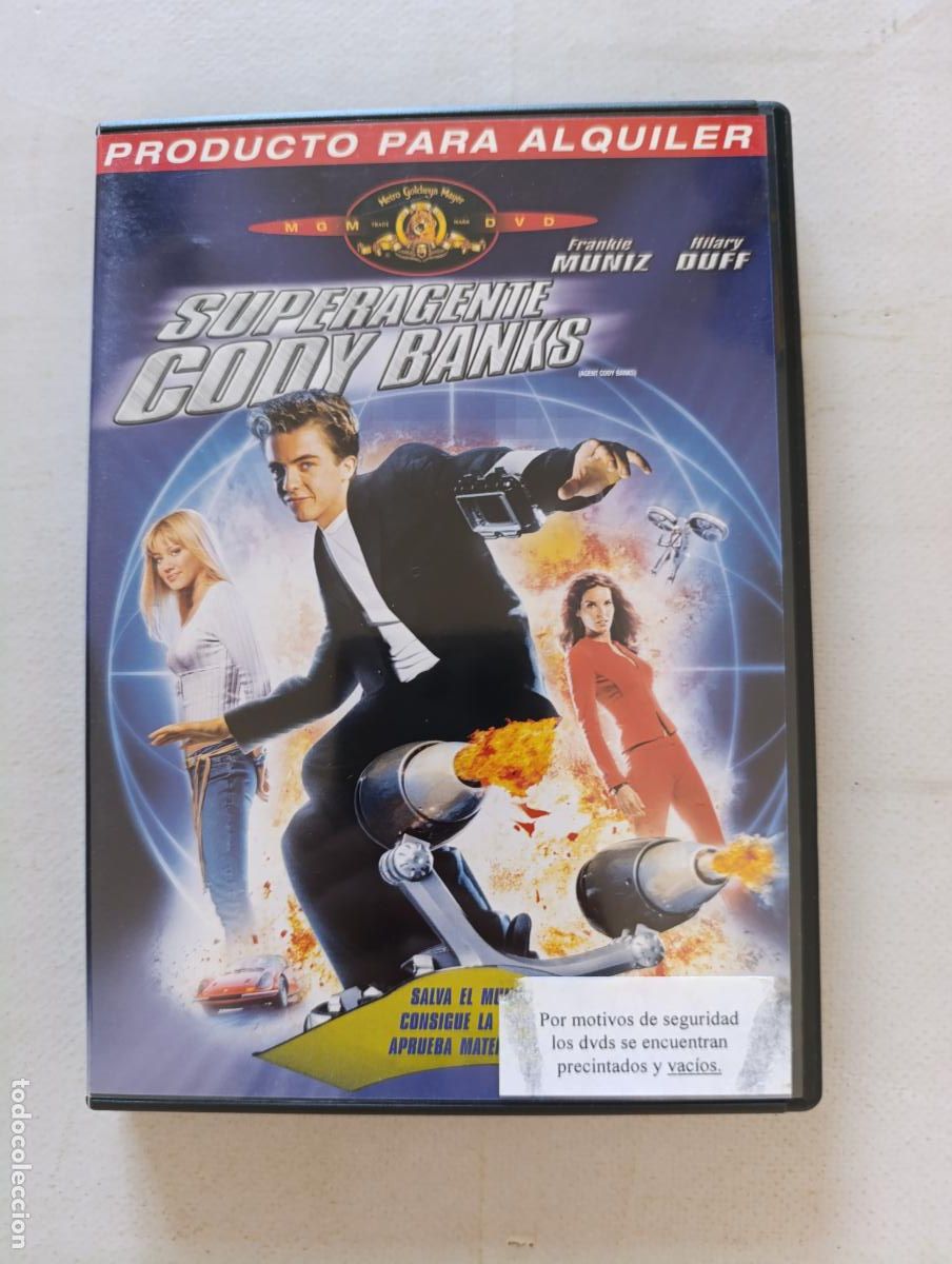 Cine: DVD SUPERAGENTE CODY BANKS - EDICION ALQUILER (AE)