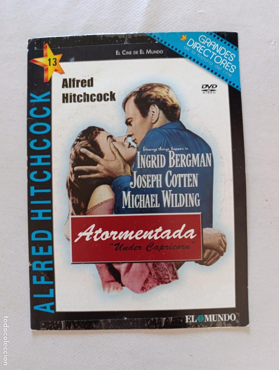 Cine: DVD ATORMENTADA - ALFRED HITCHCOCK - FUNDA FINA CARTON (AE)
