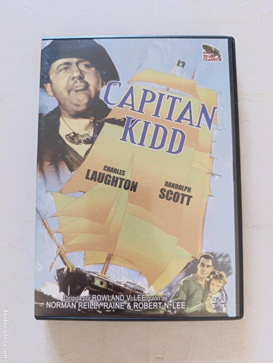 Cine: DVD CAPITAN KIDD - CHARLES LAUGHTON, RANDOLPH SCOTT (AF)