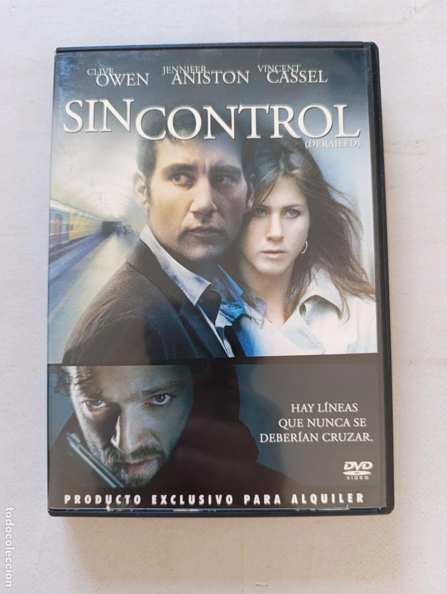 Cine: DVD SIN CONTROL - CLIVE OWEN, JENNIFER ANISTON, VINCENT CASSEL (AF)