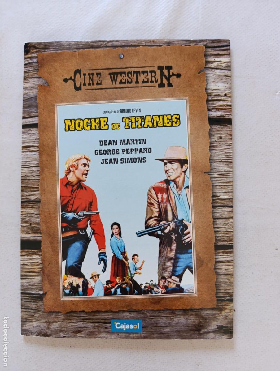 Cine: DVD NOCHE DE TITANES - DEAN MARTIN - FUNDA FINA CARTON (AF)