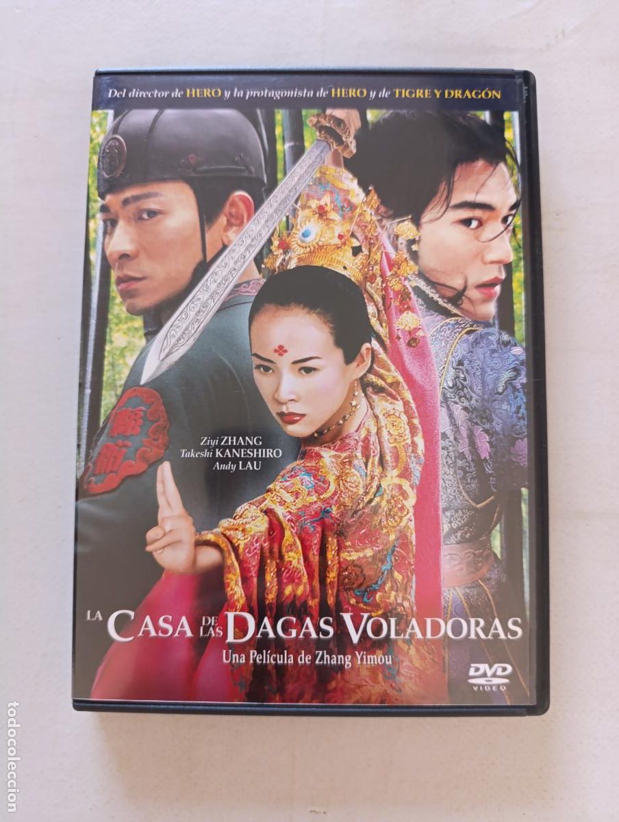 Cine: DVD LA CASA DE LAS DAGAS VOLADORAS - ZHANG YIMOU (AG)