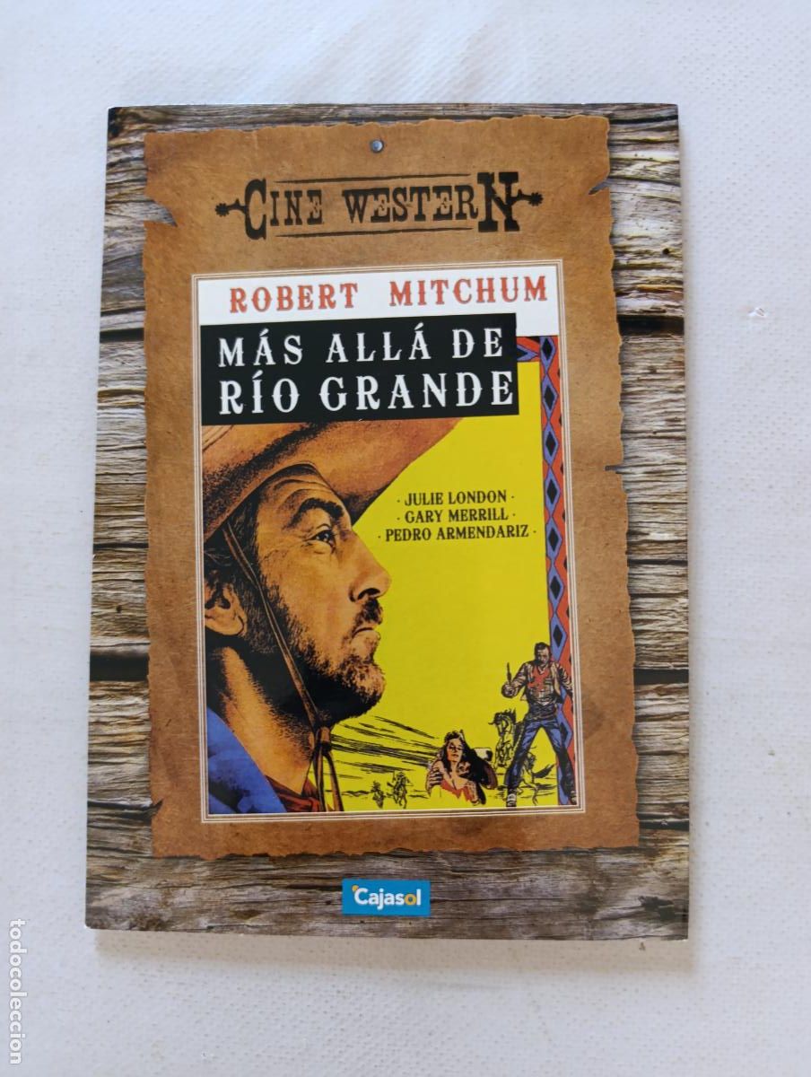 Cine: DVD MAS ALLA DE RIO GRANDE - ROBERT MITCHUM - FUNDA FINA CARTON (AG)