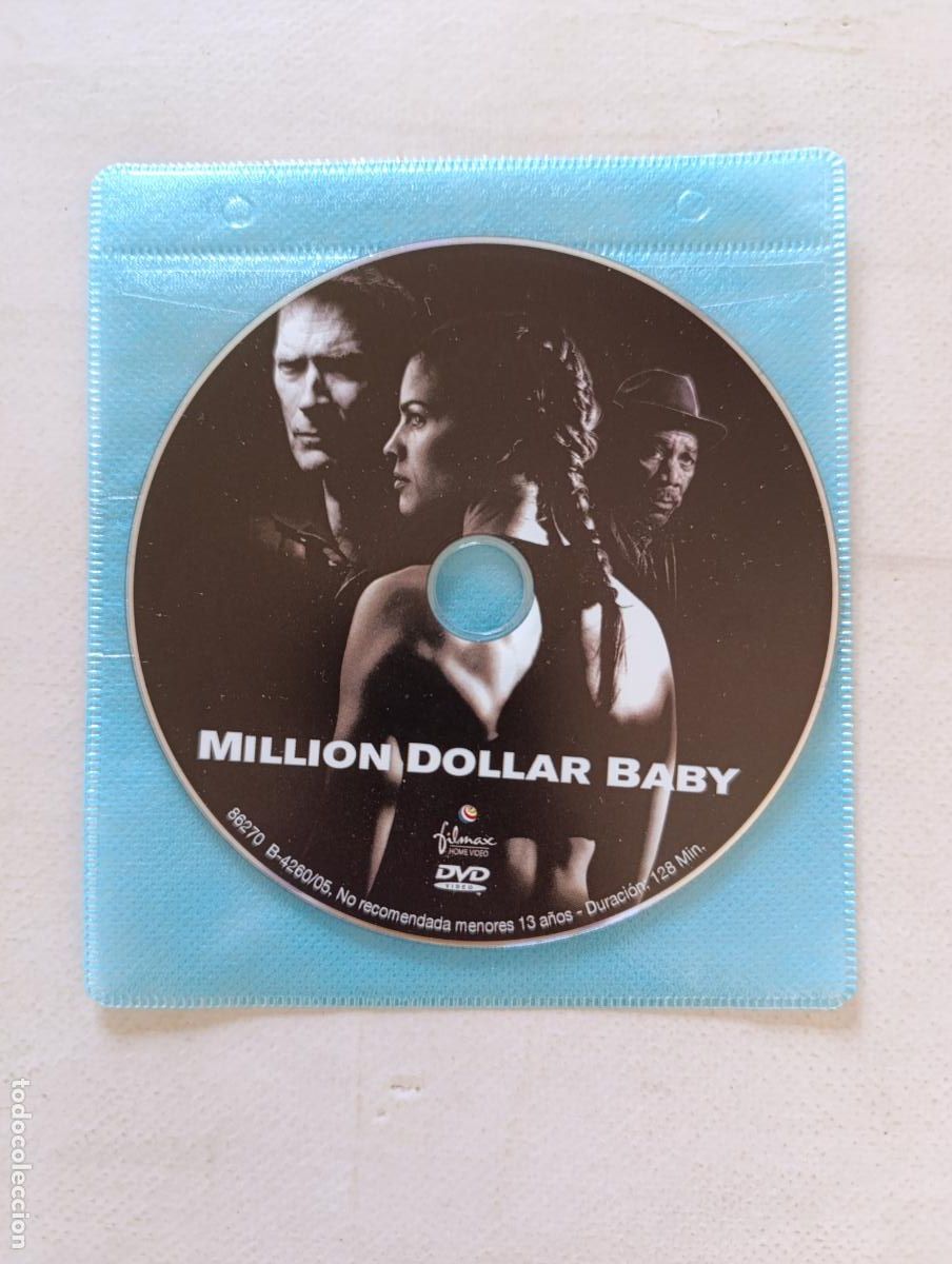 Cine: DVD MILLION DOLLAR BABY - CLINT EASTWOOD - SOLO DISCO (O4)