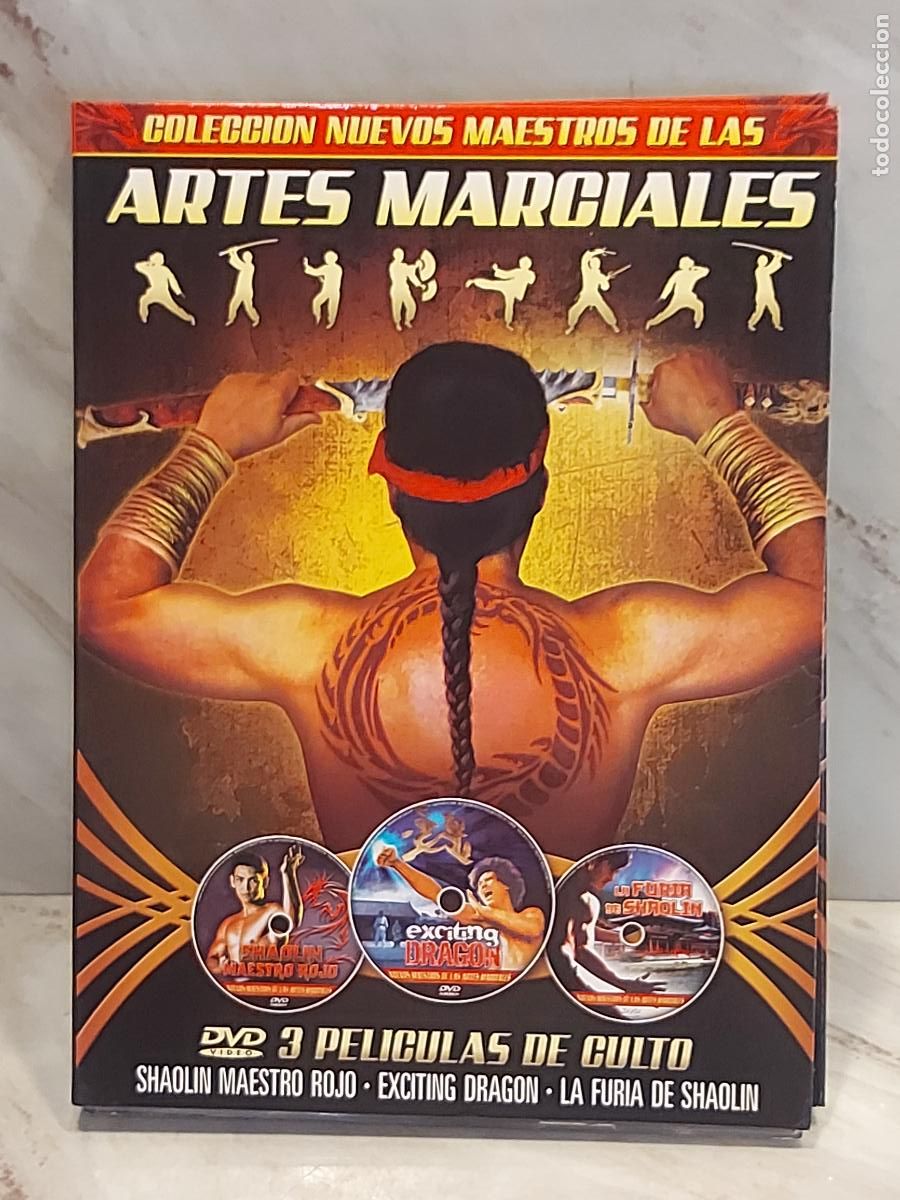 Cine: NUEVOS MAESTROS DE LAS ARTES MARCIALES | COLECCI&Oacute;N 3 DVD | KUNG FU | SHAOLIN