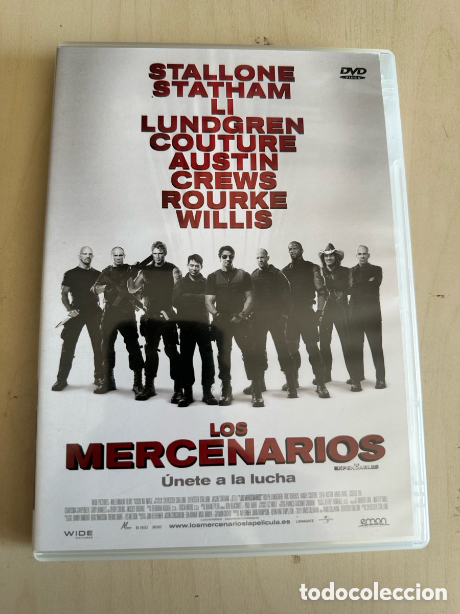 Cine: RD70 los mercenarios dvd segunda mano