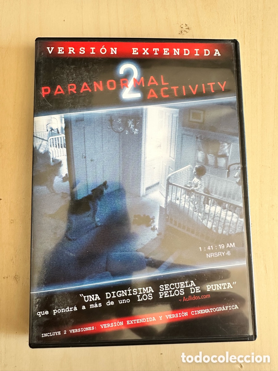 Cine: RD70 paranormal activity 2 dvd segunda mano
