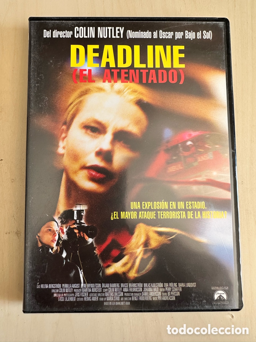 Cine: RD70 deadline el atentado dvd segunda mano