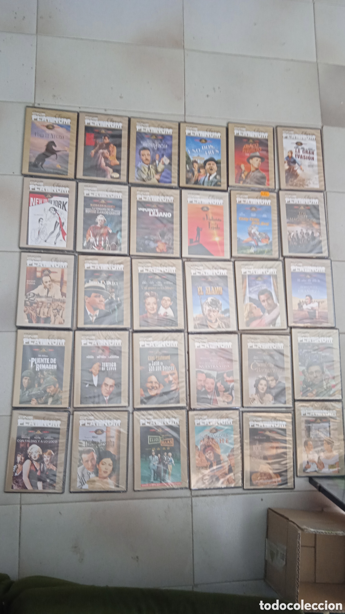 Cine: Lote 30 DVD Cine Platinum &ndash; Pel&iacute;culas Cl&aacute;sicas &ndash; Colecci&oacute;n Vintage &ndash; PRECINTADOS
