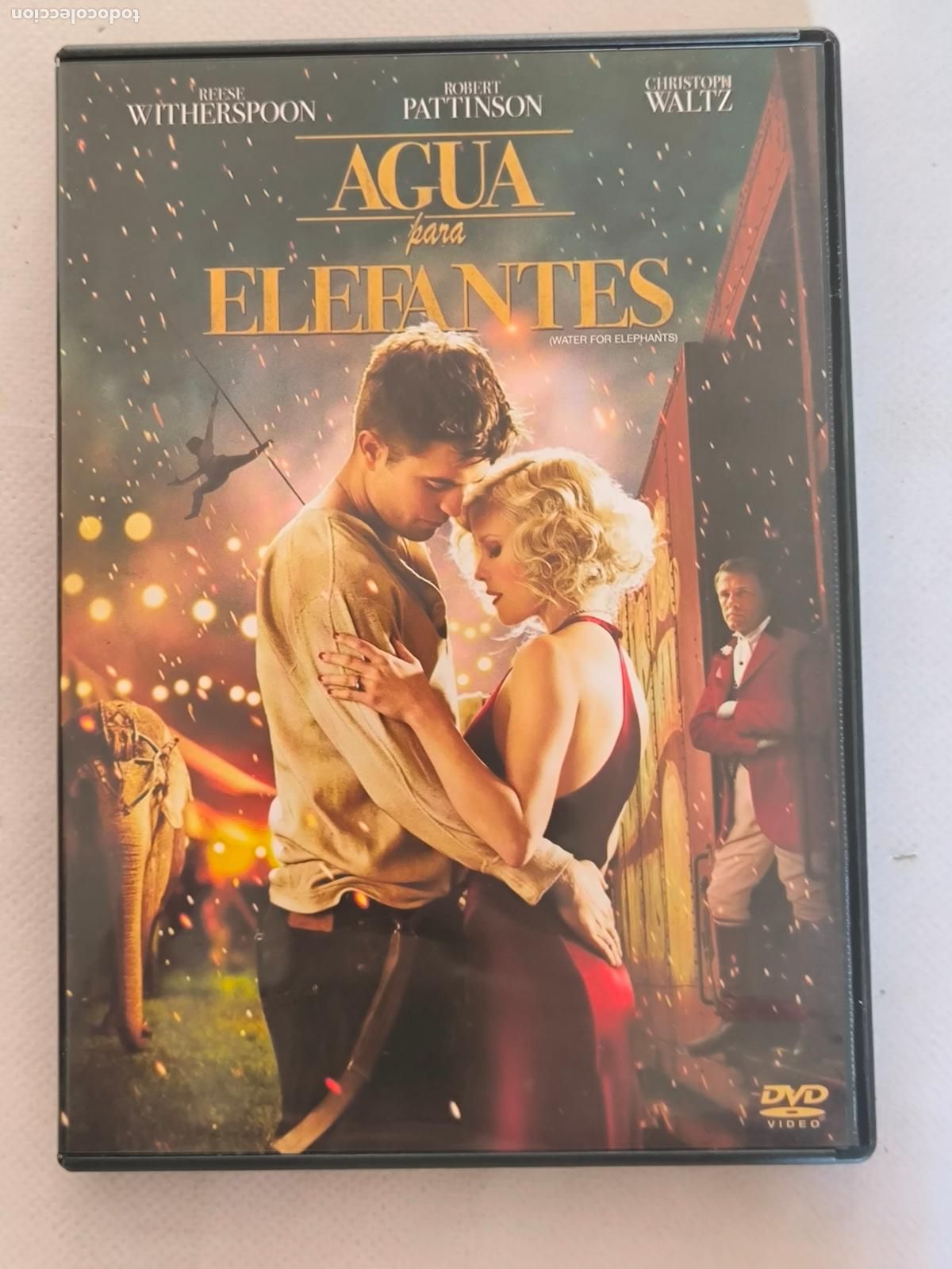 Cinema: DVD AGUA PARA ELEFANTES - REESE WITHERSPOON (U4)