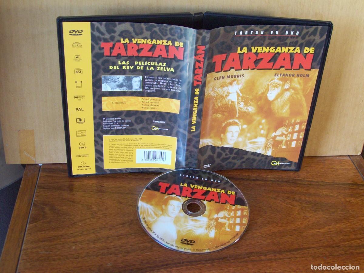 Cinema: LA VENGANZA DE TARZAN - GLEN MORRIS - ELEANOR HOLM - DVD EN BLANCO Y NEGRO