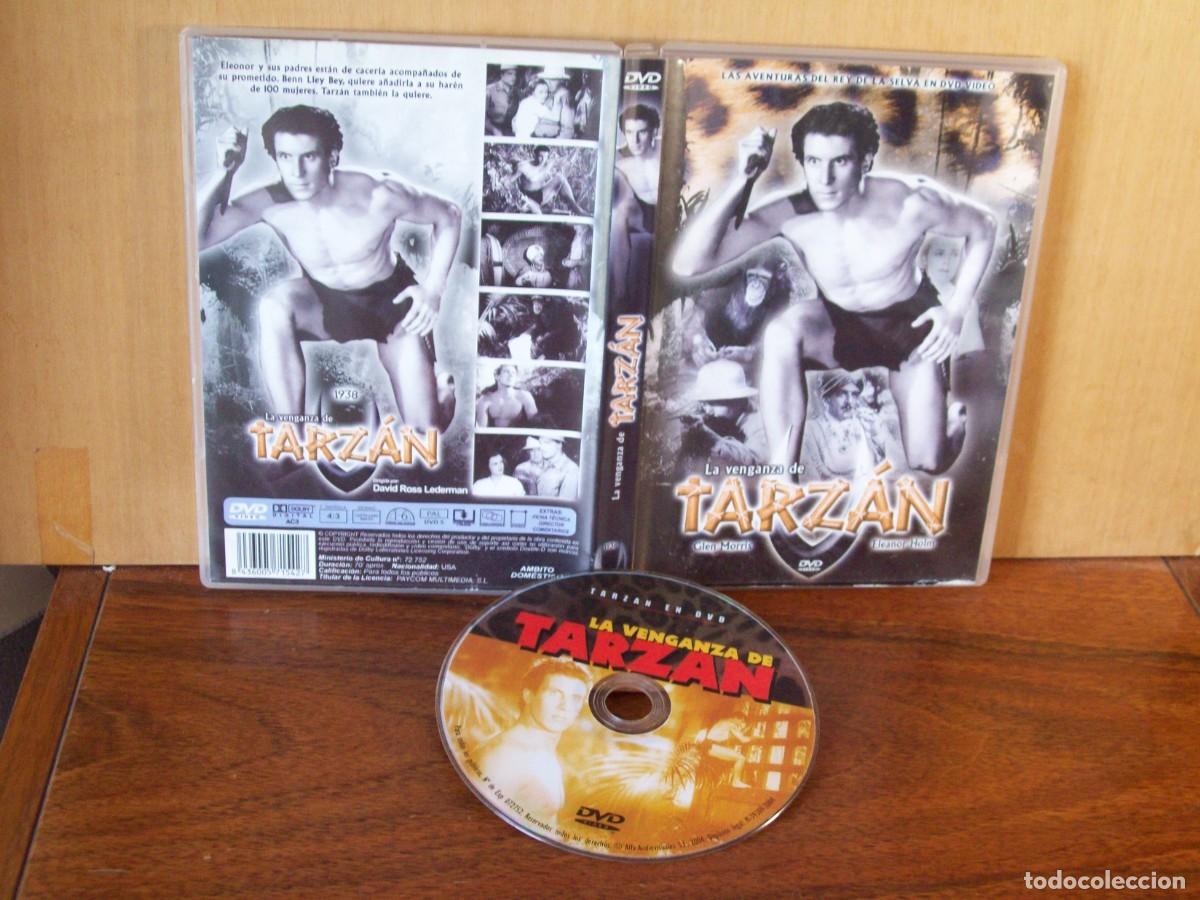 Cine: LA VENGANZA DE TARZAN - GLEN MORRIS - ELEANOR HOLM - DVD EN BLANCO Y NEGRO
