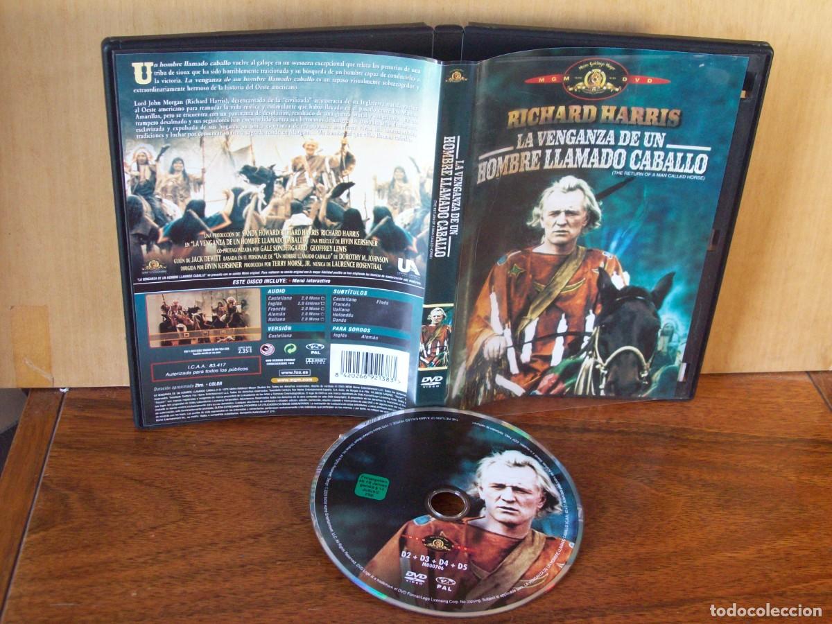 Cine: LA VENGANZA DE UN HOMBRE LLAMADO CABALLO - RICHARD HARRIS - GALE SONDERGAARD - DVD