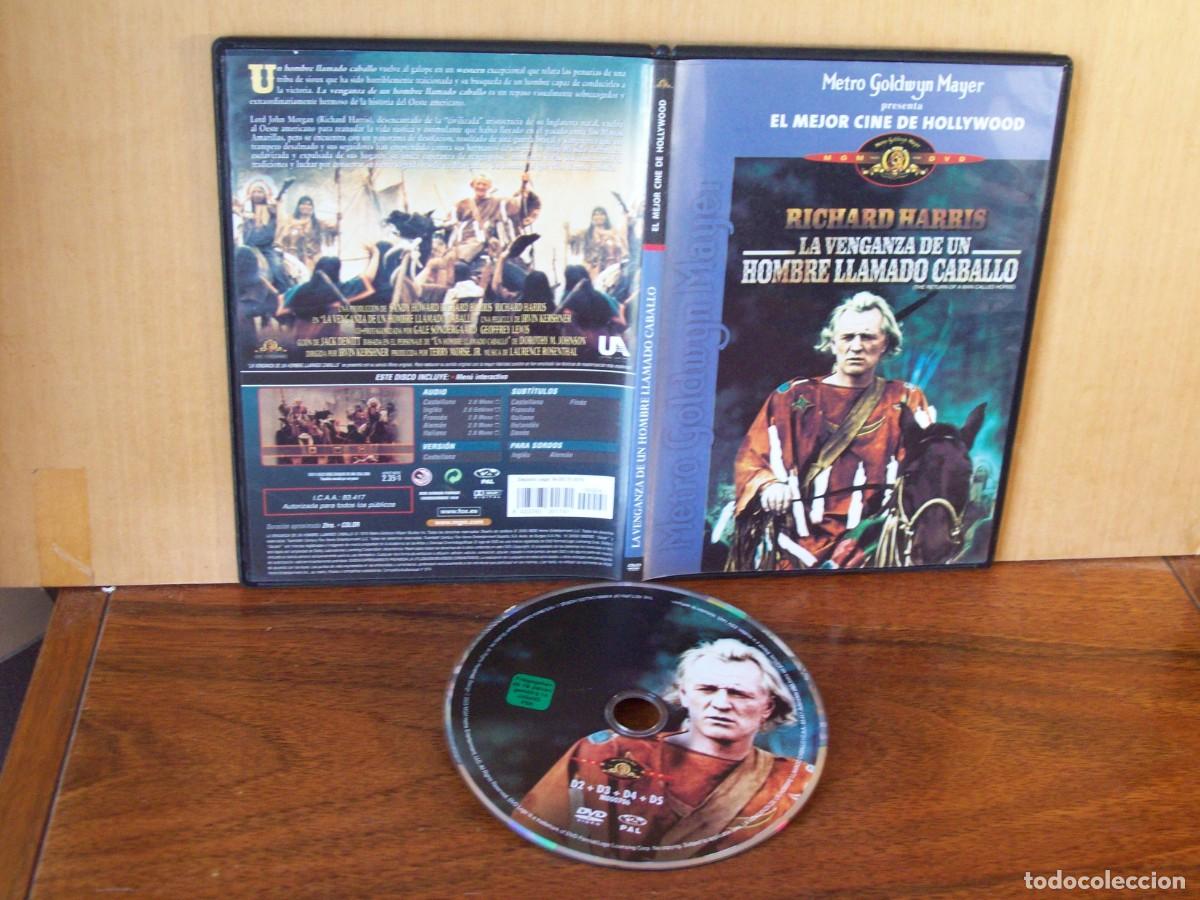 Cine: LA VENGANZA DE UN HOMBRE LLAMADO CABALLO - RICHARD HARRIS - GALE SONDERGAARD - DVD CAJA FINA