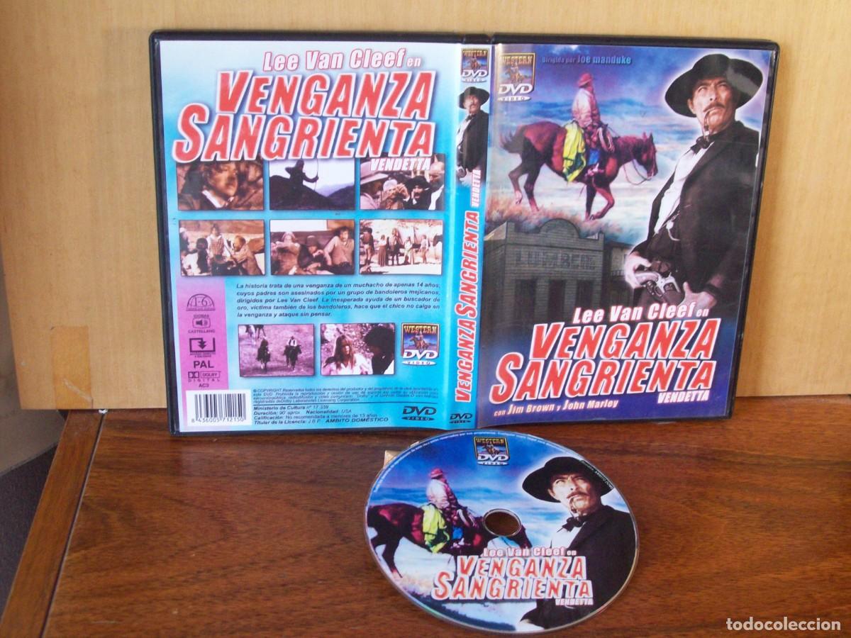 Cine: VENGANZA SANGRIENTA (VENDETTA) - LEE VAN CLEEF - JIM BROWN - JOHN MARLEY - DVD