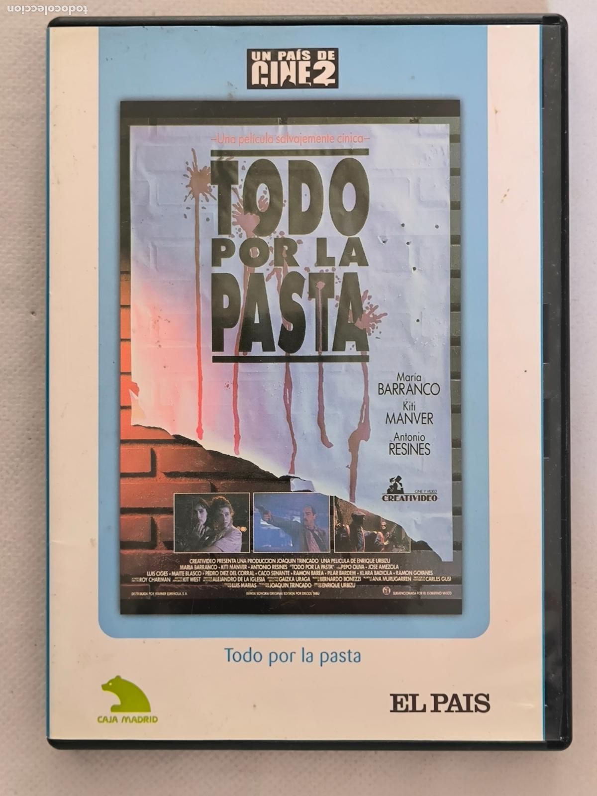 Cine: DVD TODO POR LA PASTA (Y4A)