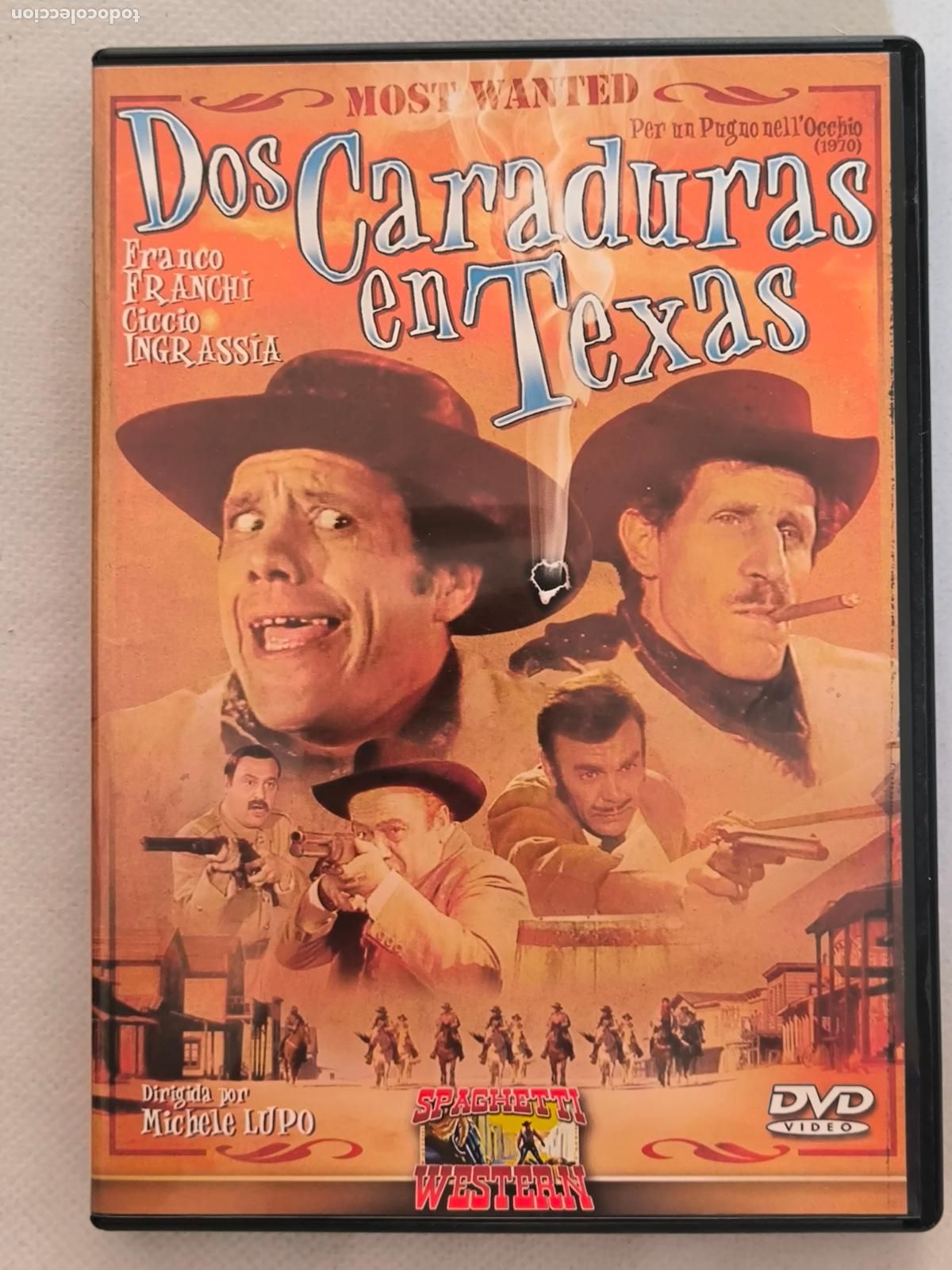 Cine: DVD DOS CARADURAS EN TEXAS - MICHELE LUPO (Y4Aw)