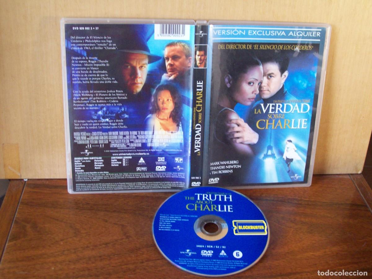 Cine: LA VERDAD SOBRE CHARLIE - MARK WAHLBERG - THANDIE NEWTON - TIM ROBINS - DVD EDICION ALQUILER