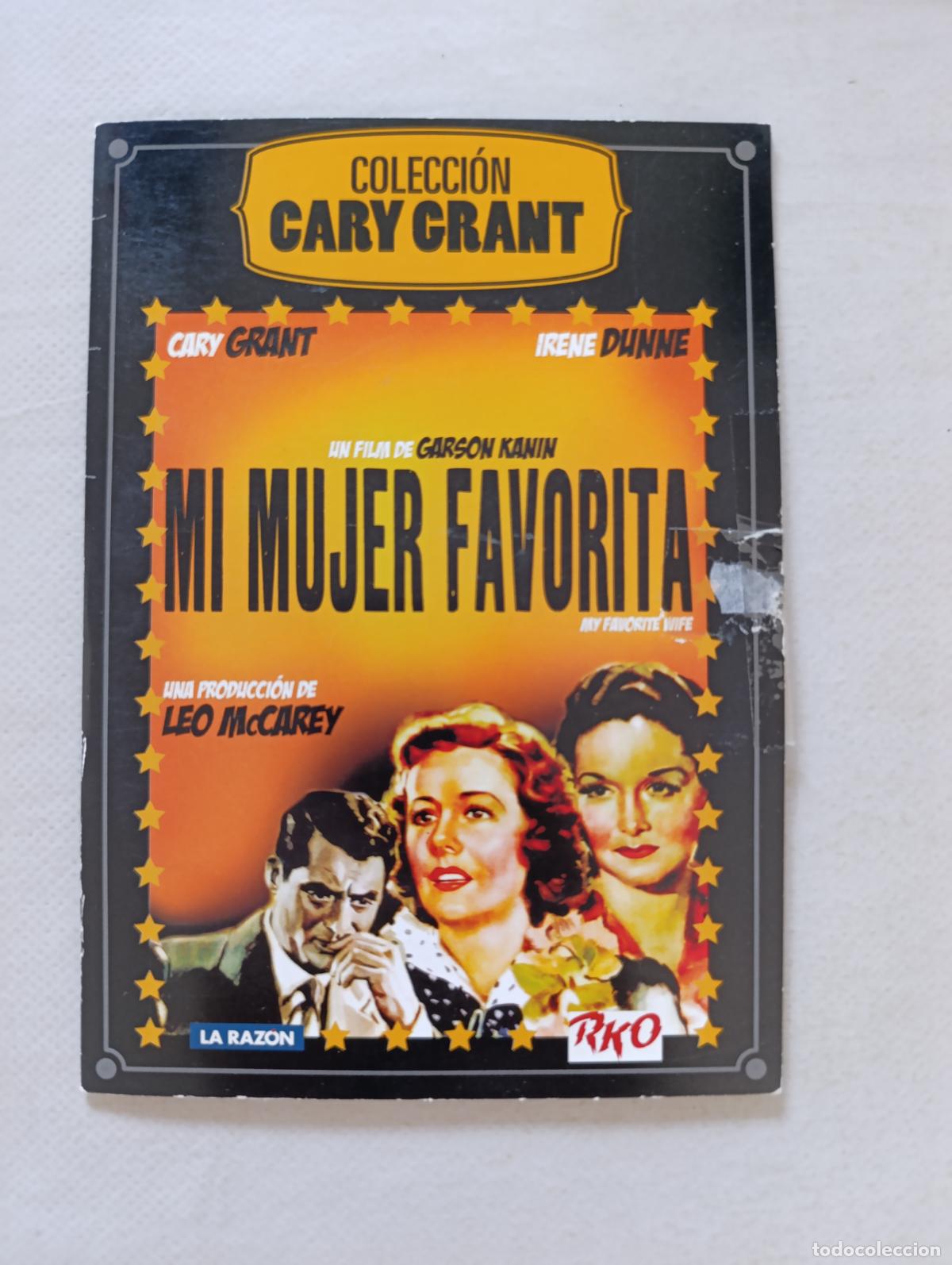 Cine: DVD MI MUJER FAVORITA - CARY GRANT, IRENE DUNNE - FUNDA FINA CARTON (D5)