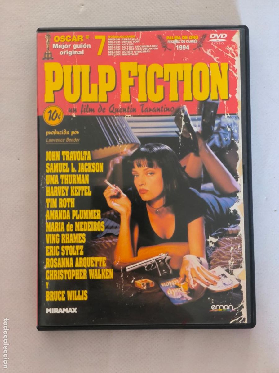 Cine: DVD PULP FICTION - QUENTIN TARANTINO (Z4)
