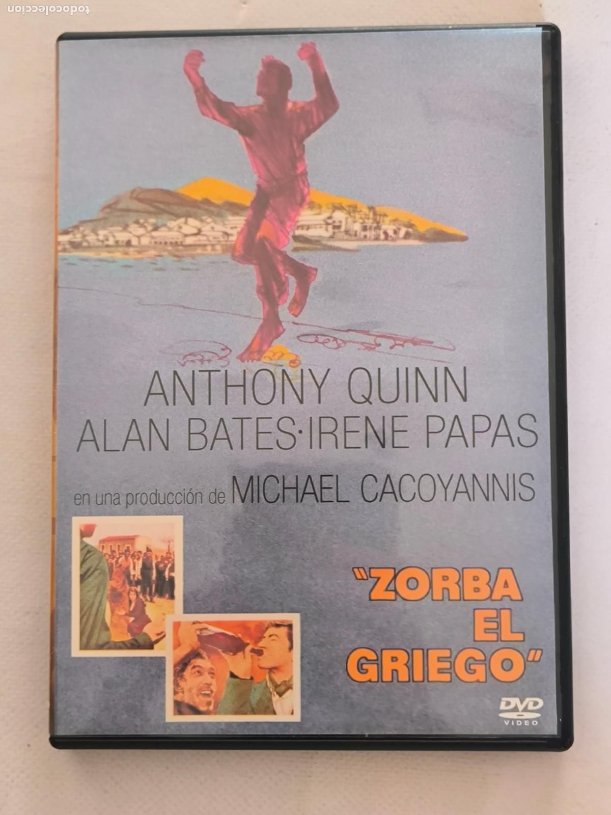 Cine: DVD ZORBA EL GRIEGO - ANTHONY QUINN (C5)