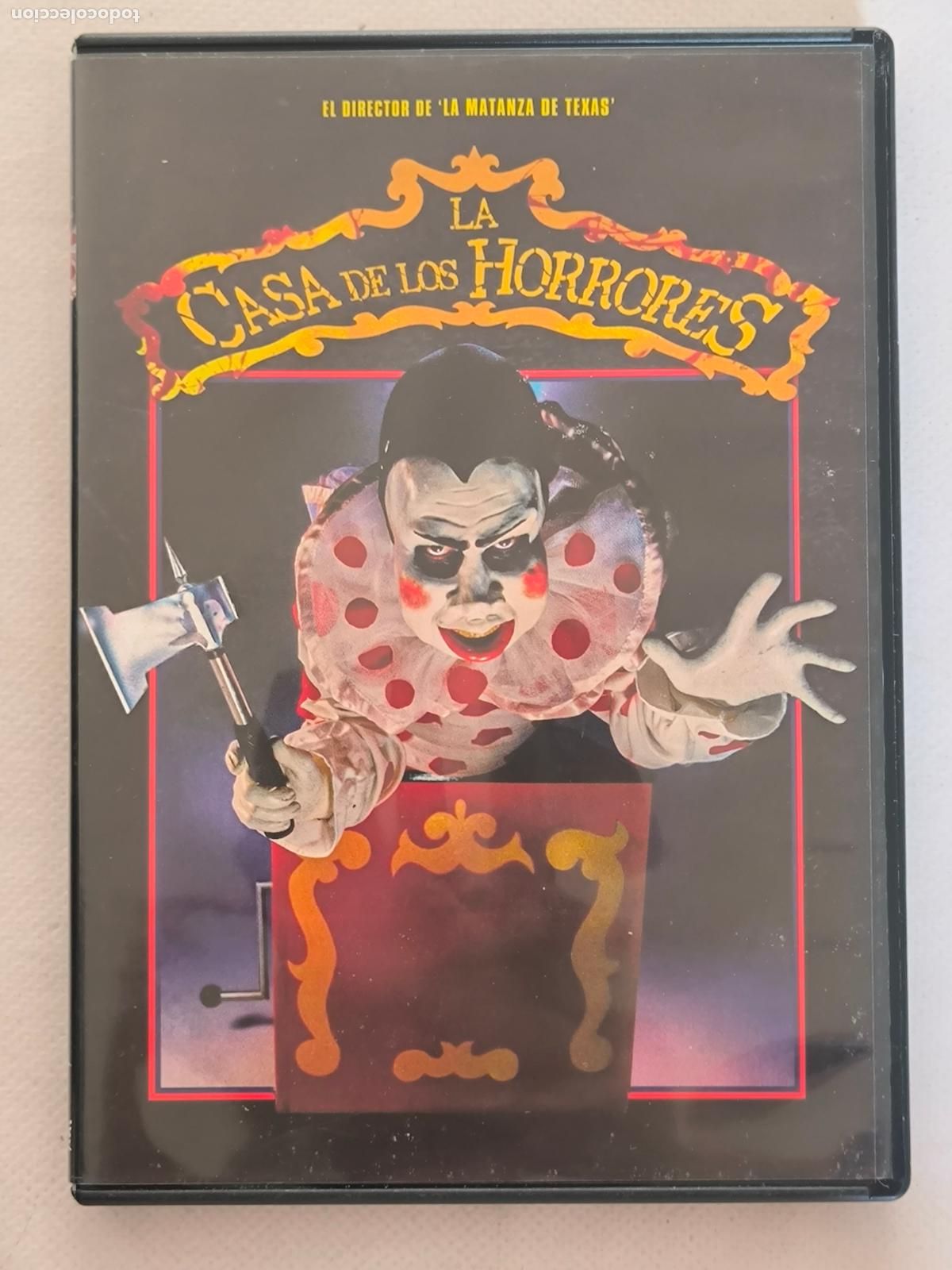 Cine: DVD LA CASA DE LOS HORRORES - TOBE HOOPER (C5w)
