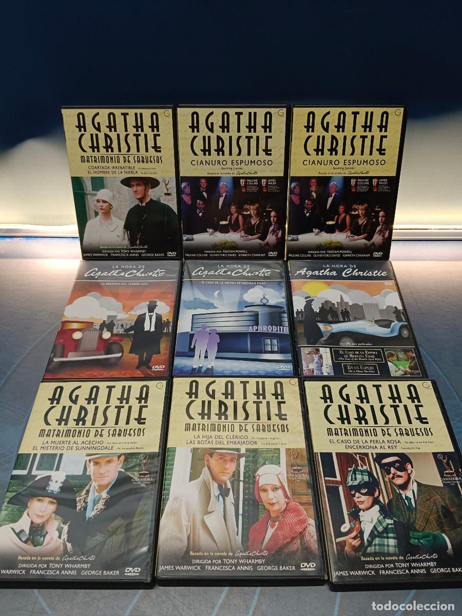 Cine: 9 DVDs Agatha Christie