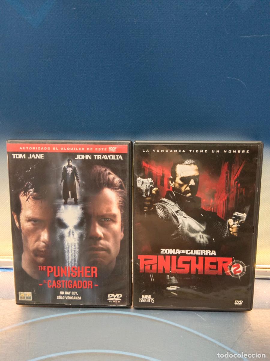 Cine: 2 DVDs: The Punisher + Punisher 2 Zona de Guerra