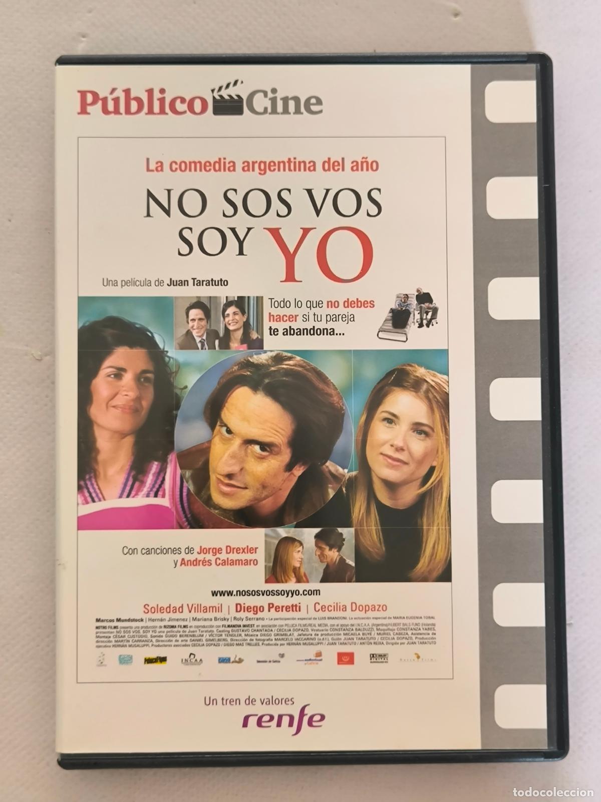 Cine: DVD NO SOS VOS SOY YO (F5)
