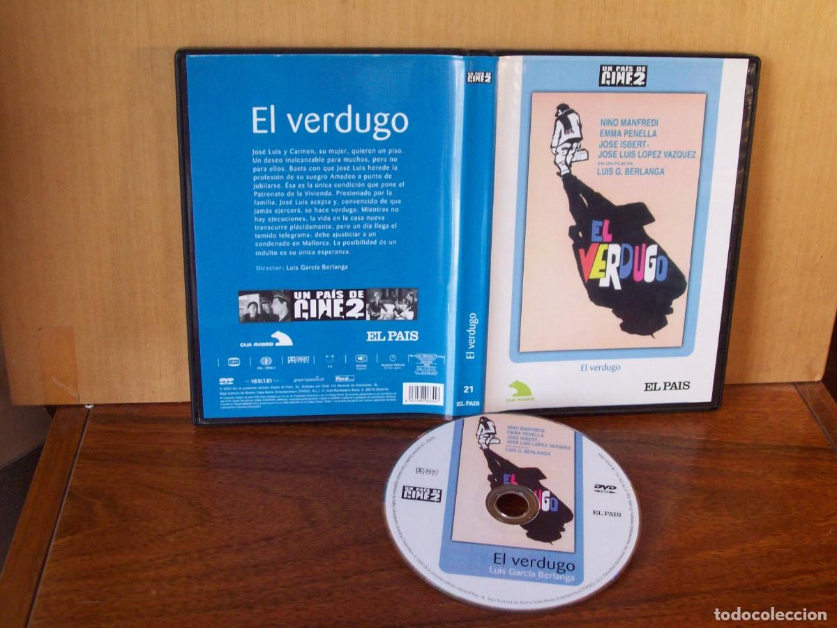 Cine: EL VERDUGO - NINO MANFREDI - EMMA PENELLA - JOSE ISBERT - DVD EDICION EL PAIS