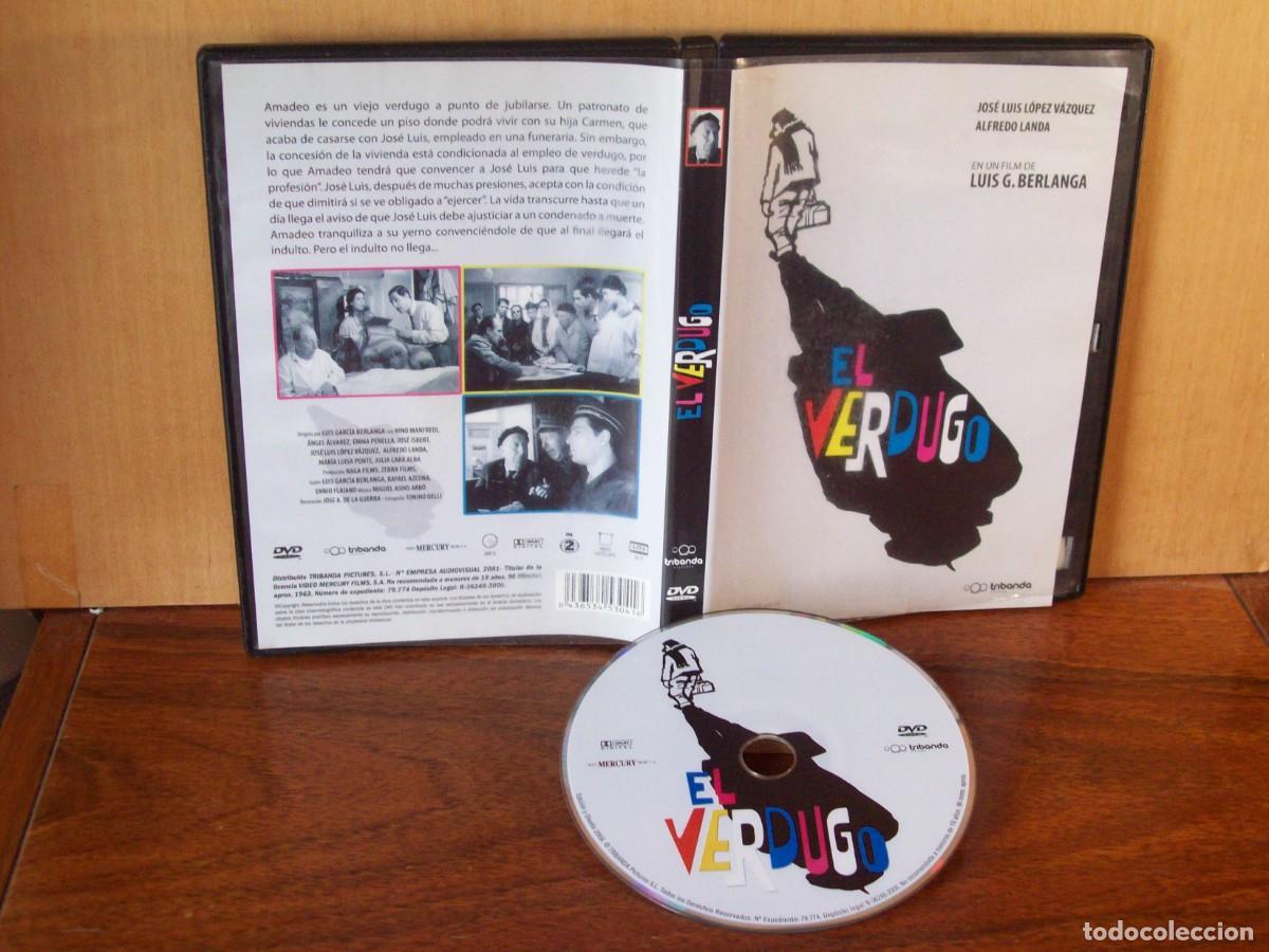 Cine: EL VERDUGO - JOSE LUIS LOPEZ VAZQUEZ - ALFREDO LANDA - DVD CARATULA ALGO DETERIORADA ABAJO