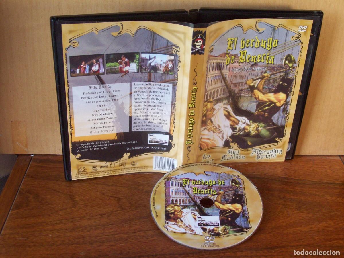 Cine: EL VERDUGO DE VENECIA - LEX BARKER - GUY MADISON - ALESSANDRA PANARO - DVD