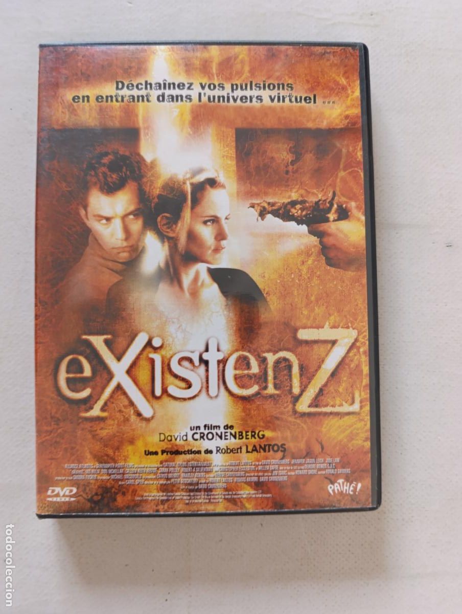 Cine: DVD EXISTENZ - EDICION FRANCESA - DAVID CRONENBERG (L5)