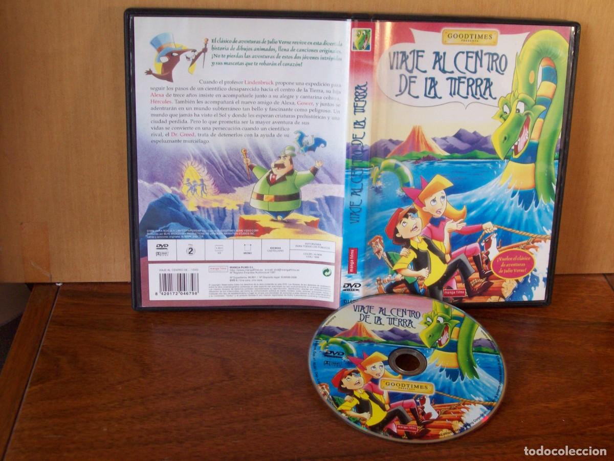 Cine: VIAJE AL CENTRO DE LA TIERRA - CLASICO DE AVENTURAS DE JULIO VERNE - DVD