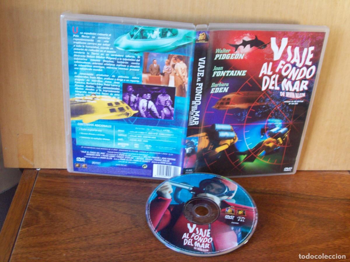 Cine: VIAJE AL FONDO DEL MAR - WALTER PIGDEON - JOAN FONTAINE - BARBARA EDEN - DVD