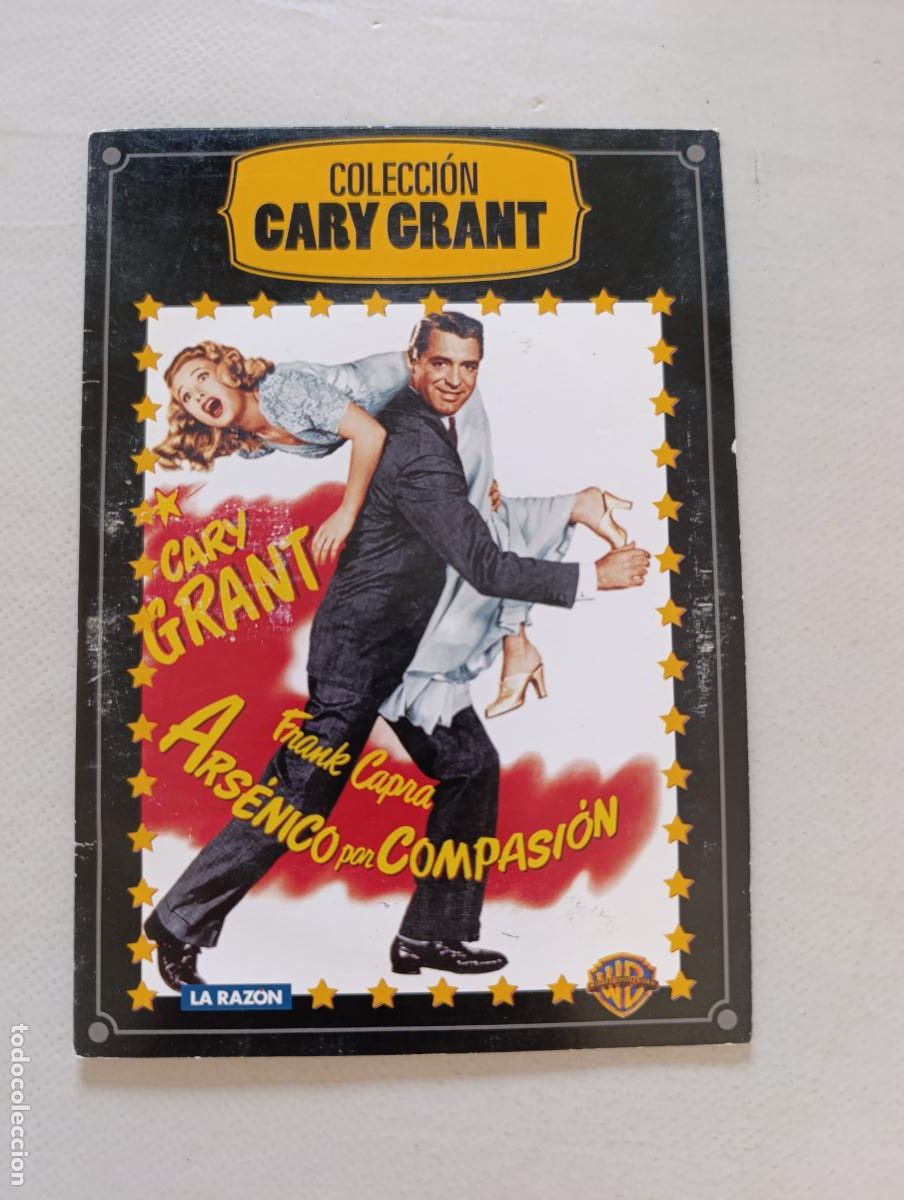 Cine: DVD ARSENICO POR COMPASION - FRANK CAPRA - FUNDA FINA CARTON (M5)