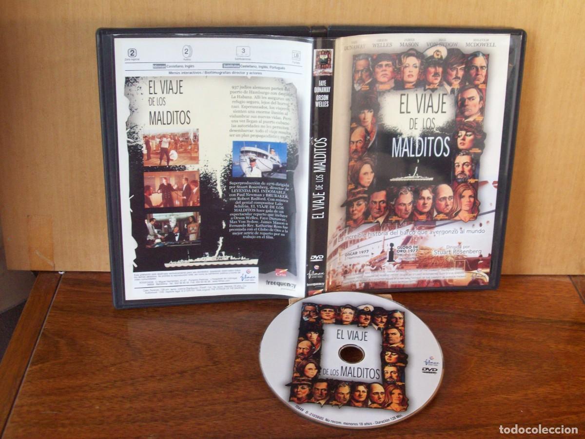 Cine: EL VIAJE DE LOS MALDITOS - FAYE DUNAWAY - ORSON WELLES - JAMES MASON - MAX VON SYDOW - DVD
