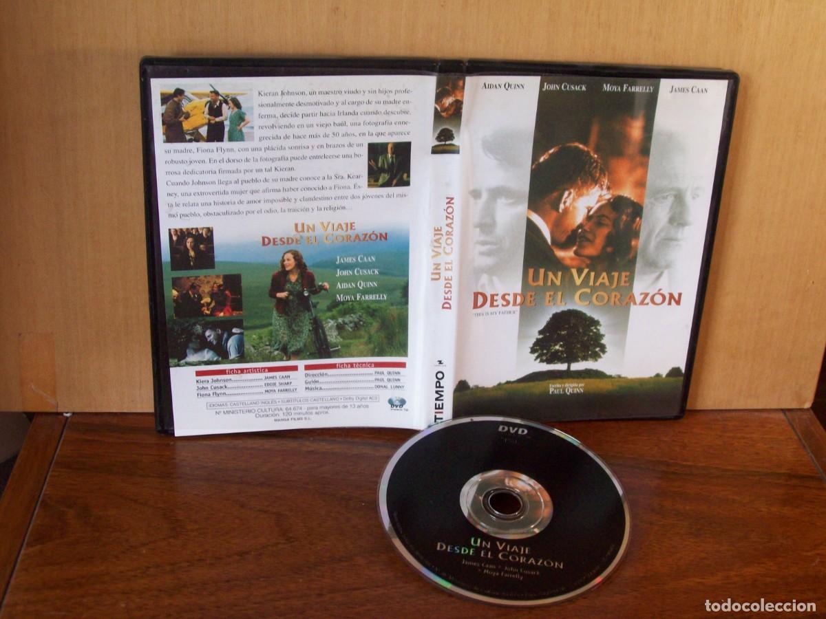 Cine: UN VIAJE DESDE EL CORAZON - AIDAN QUINN- JOHN CUSACK - MOYA FARRELLY - JAMES CAAN - DVD