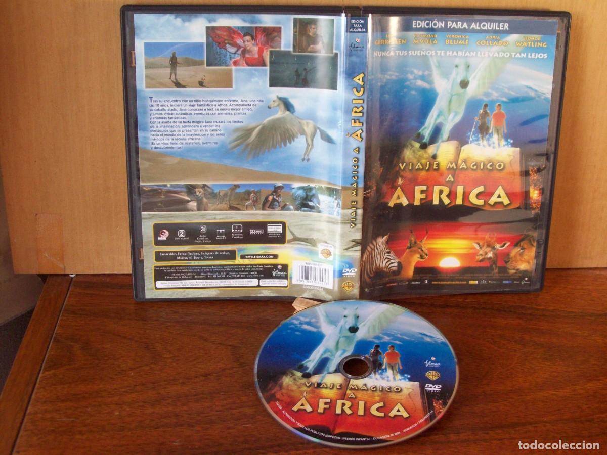 Cine: VIAJE MAGICO A AFRICA - EVA GERRETSEN - RAYMOND MVULA - VERONICA BLUME - DVD EDICION ALQUILER