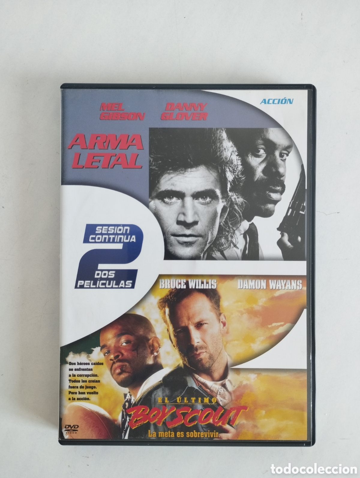 Cin&eacute;ma: PACK 2 PELICULA DVD ARMA LETAL/EL &Uacute;LTIMO BOY SCOUT (2 DISCOS)