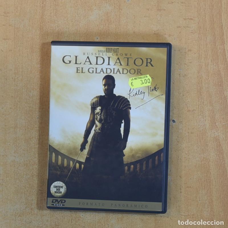 Cine: GLADIATOR - DVD - Comb&iacute;nalo con otros art&iacute;culos