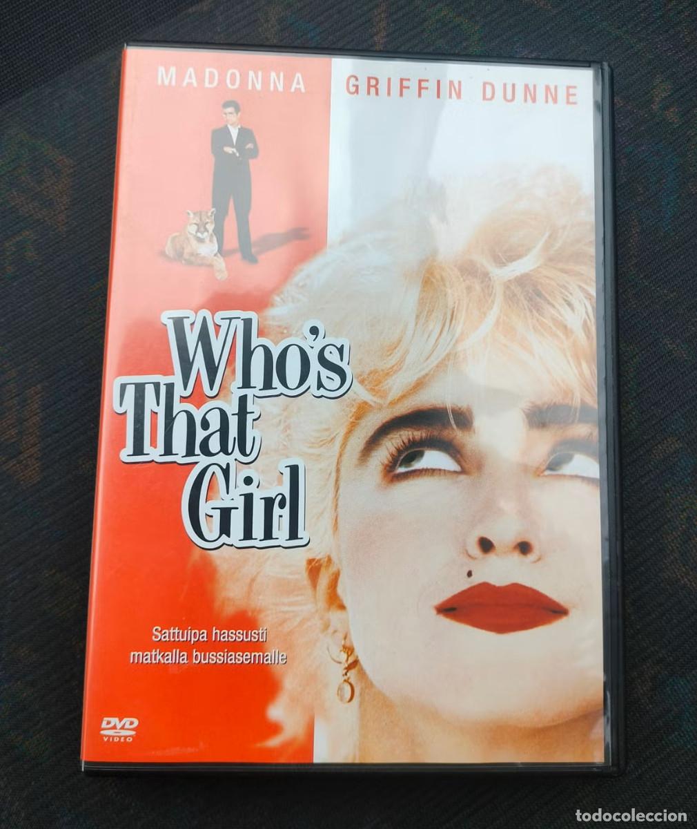 Cine: dvd Madonna &iquest;Quien Es Esa Chica? (1987) - doblada en castellano