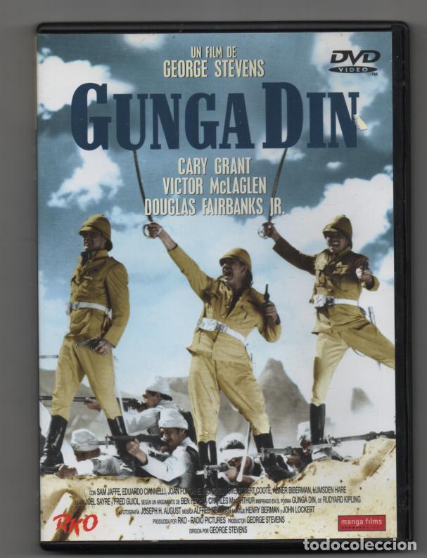 Cine: Gunga Din. DVD. George Stevens. Con Cary Grant
